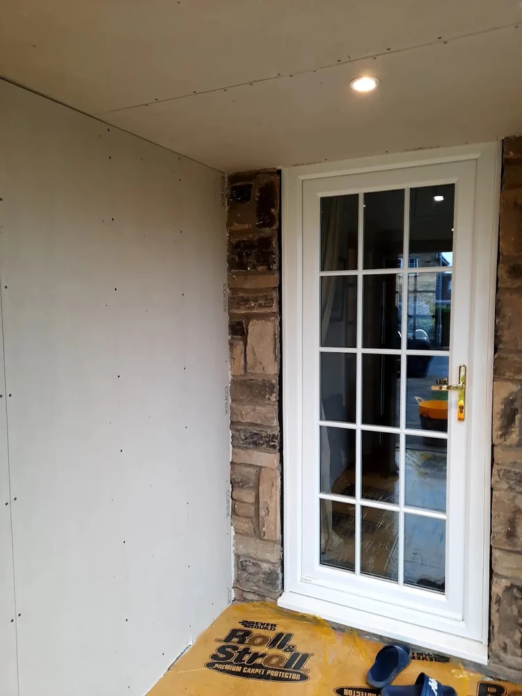 LDC Plastering project, plastering work in Leeds
