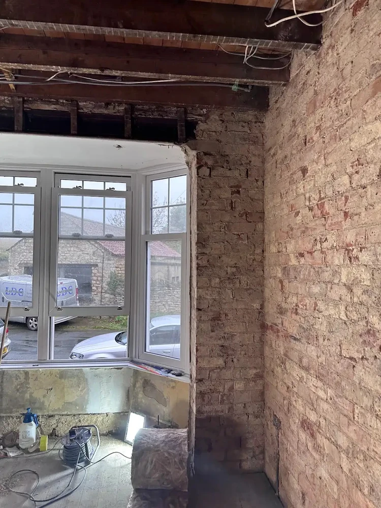 LDC Plastering project, plastering work in Leeds
